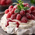 Keto Raspberry Pavlova Guilt