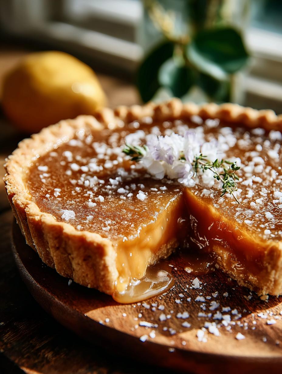 Keto Salted Honey Pie: 5 Reasons to Love This Dessert - Keto Salted Honey Pie - additional detail