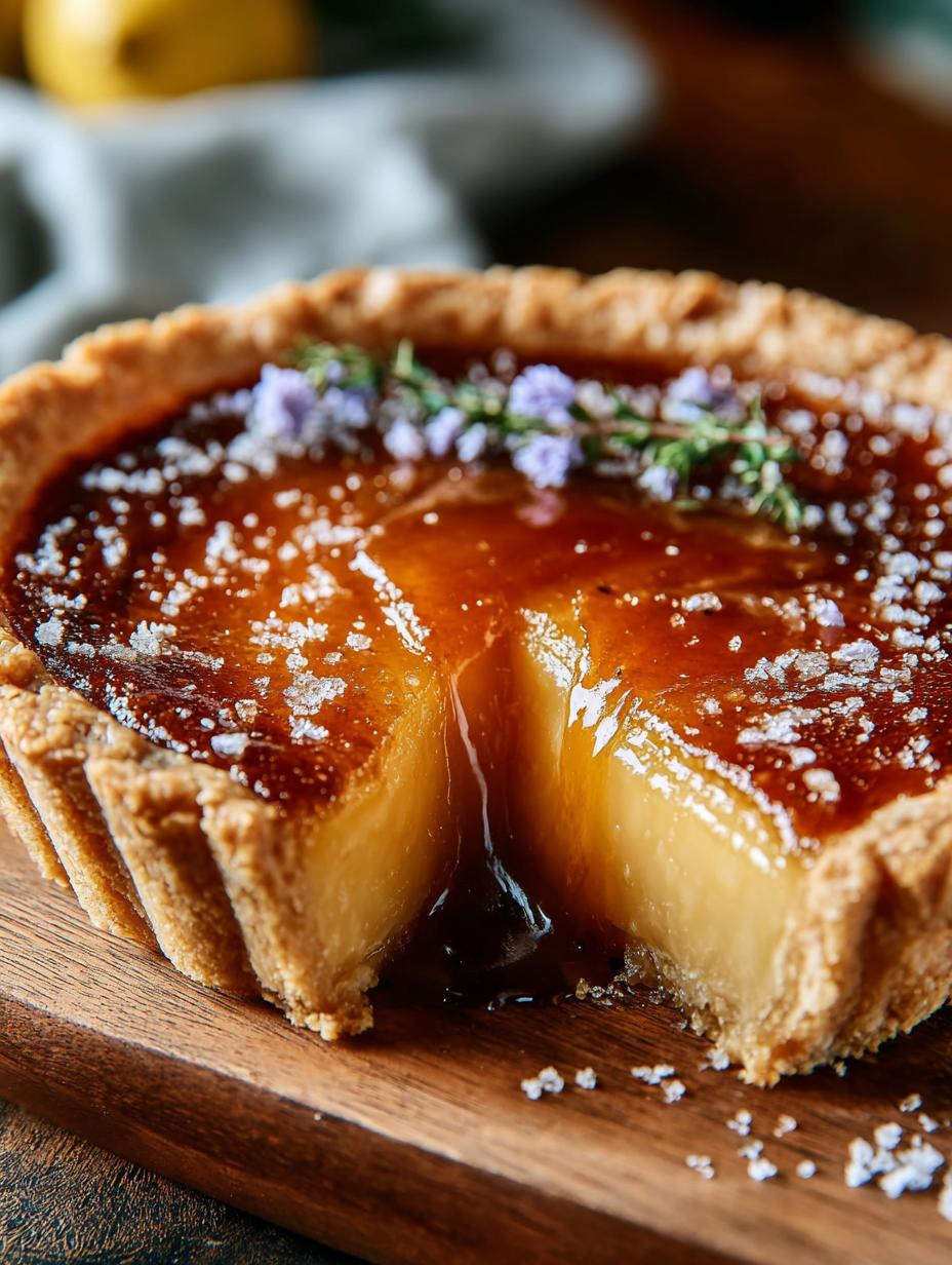 Keto Salted Honey Pie