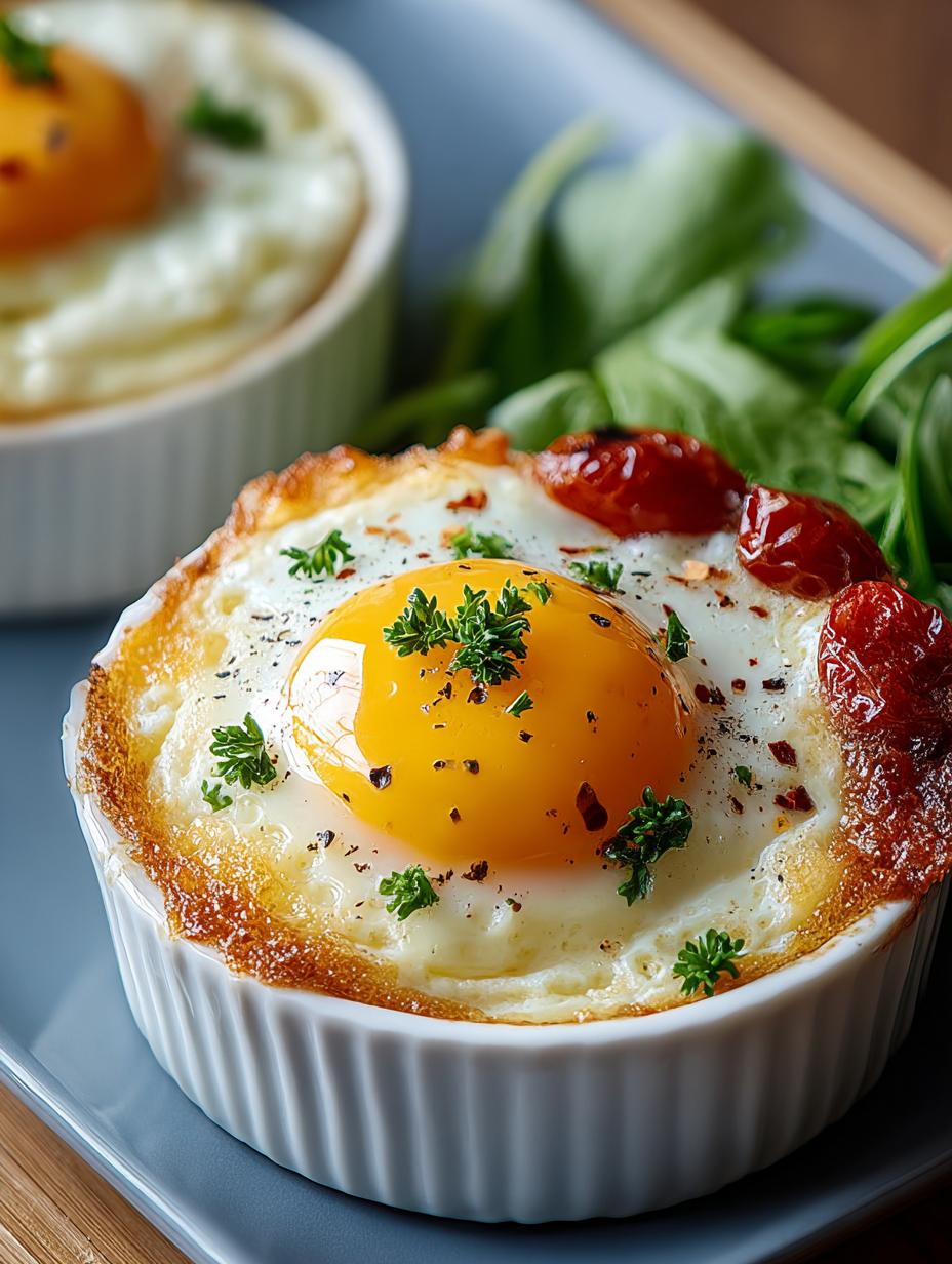 Keto Shirred Eggs Breakfast: 4 Ingredients to Bliss - Keto Shirred Eggs Breakfast - additional detail