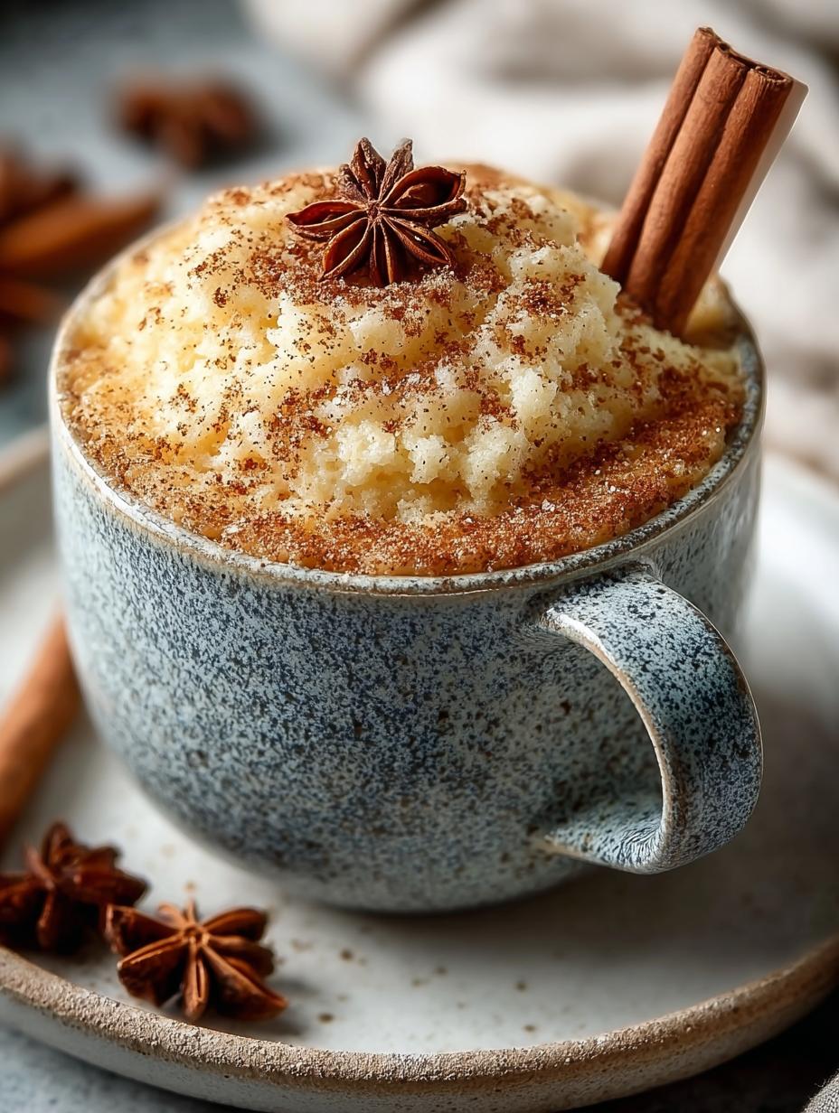 Keto Snickerdoodle Mug Cake