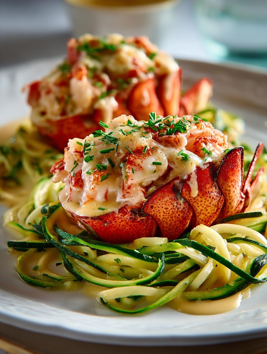 Lobster Thermidor Zoodle Boats: 7 Irresistible Variations - Lobster Thermidor Zoodle Boats - main visual representation