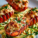 Lobster Thermidor Zoodle Boats