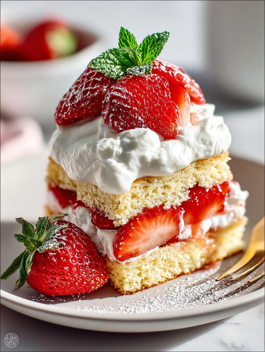 Low Carb Strawberry Shortcake: 5 Guilt-Free Indulgences - Low Carb Strawberry Shortcake - additional detail