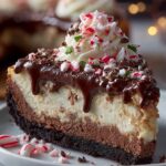Peppermint Bark Cheesecake