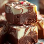 Peppermint Swirl Fudge