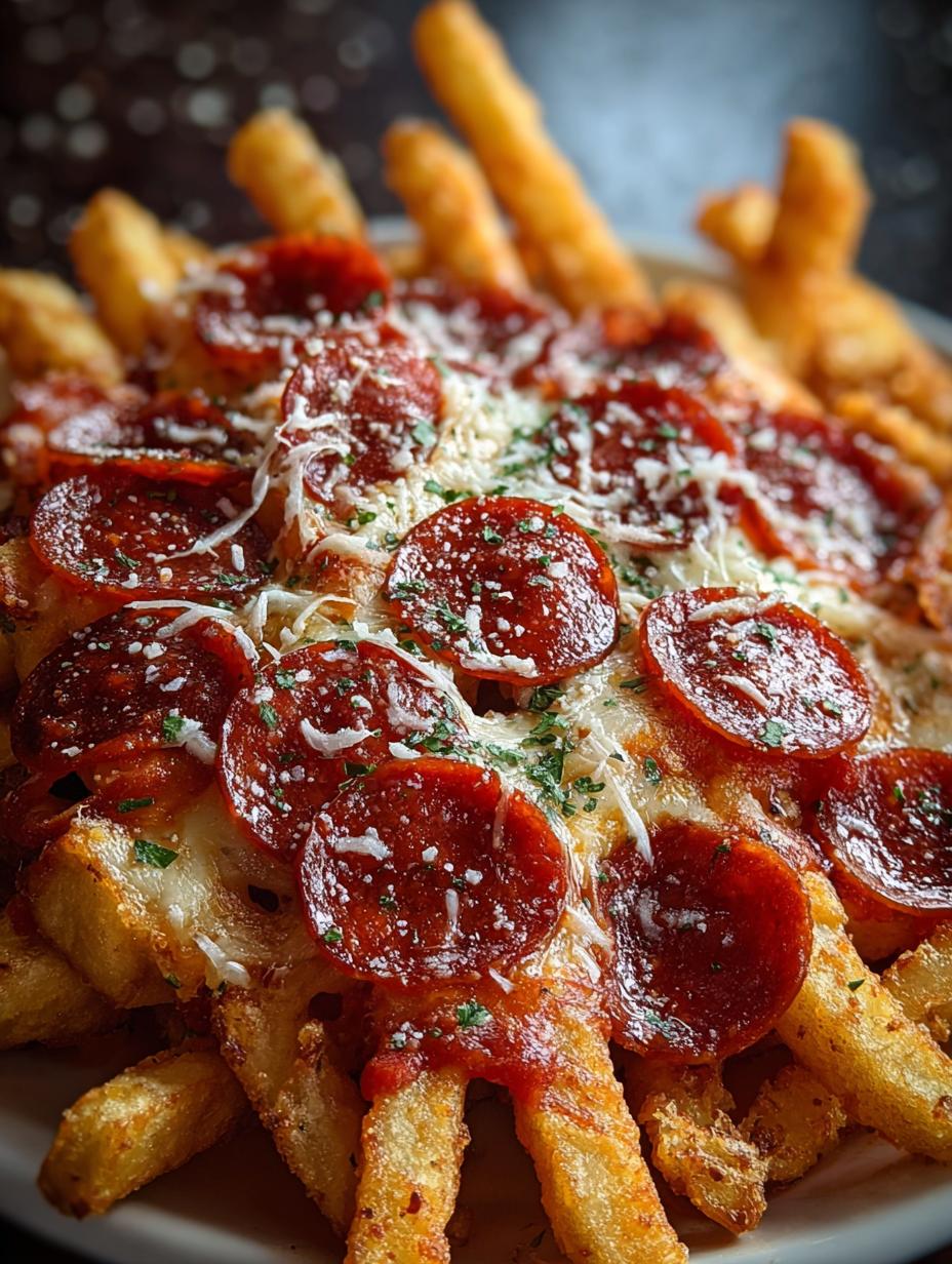 Delicious Pepperoni Pizza Fries Comfort for Everyone 4 Delicious Pepperoni Pizza Fries Comfort for Everyone - Pepperoni Pizza Fries Comfort - main visual representation