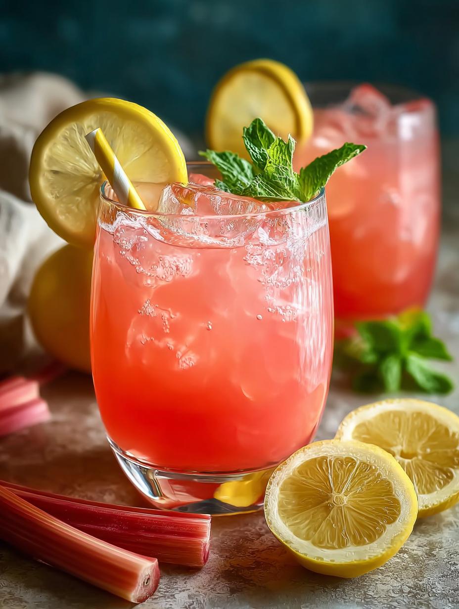 Rhubarb Lemonade