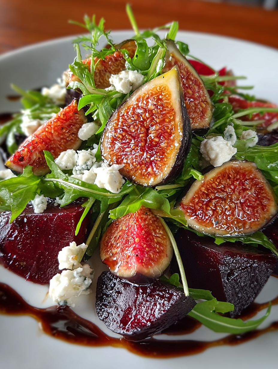 Roasted Beet Fig Salad