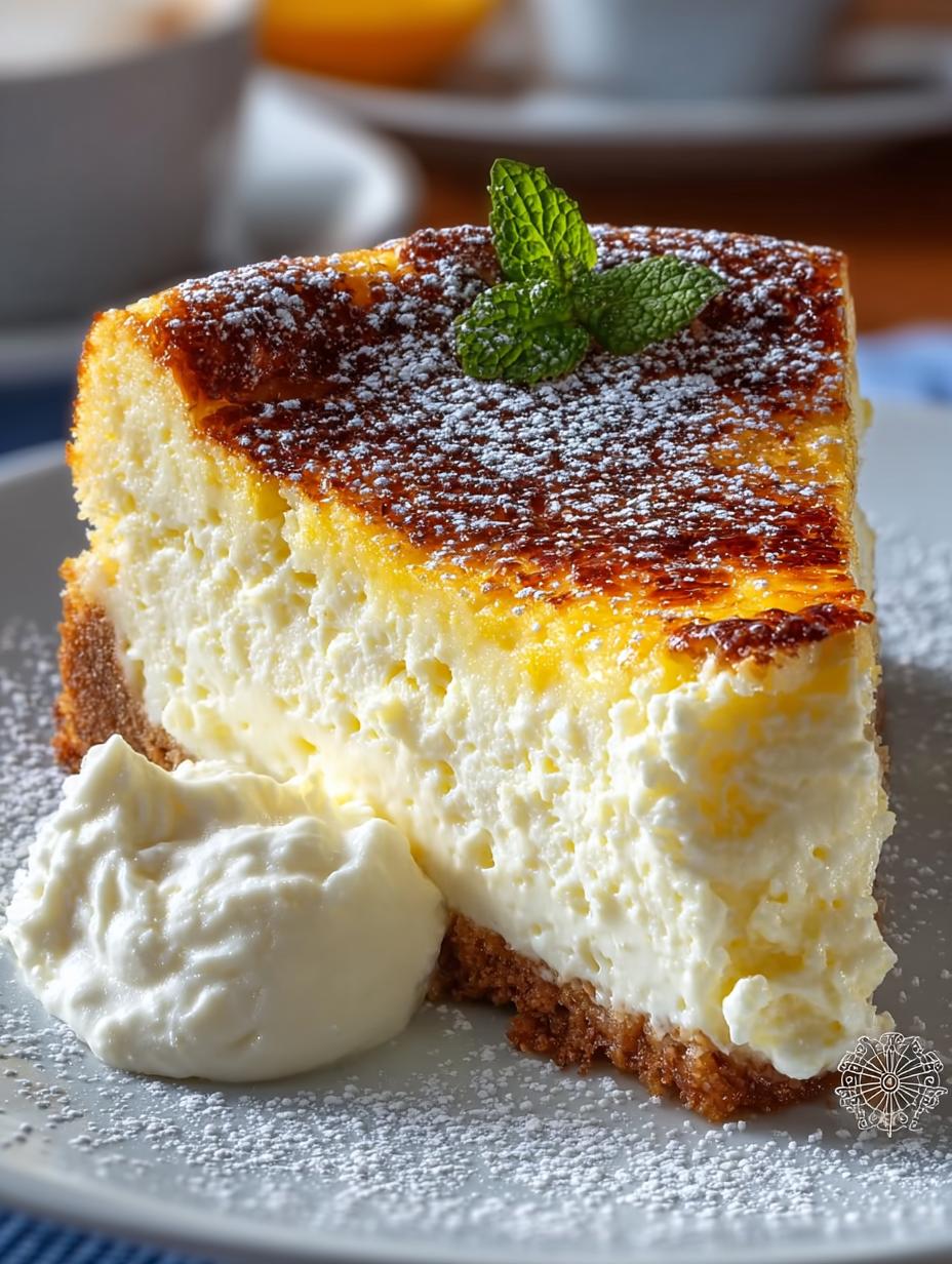 Sicilian Ricotta Cheese Cake