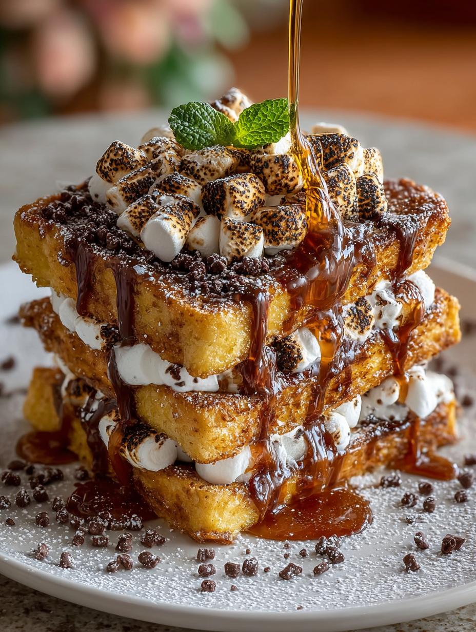 5 Irresistible Smores French Toast Delight Recipes - Smores French Toast Delight - additional detail