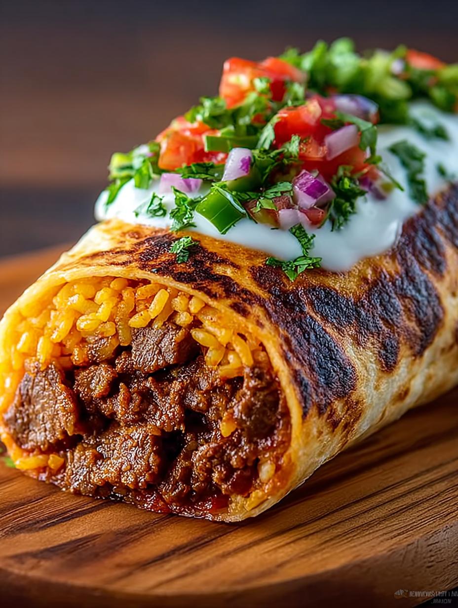 Stuffed Beef Burrito