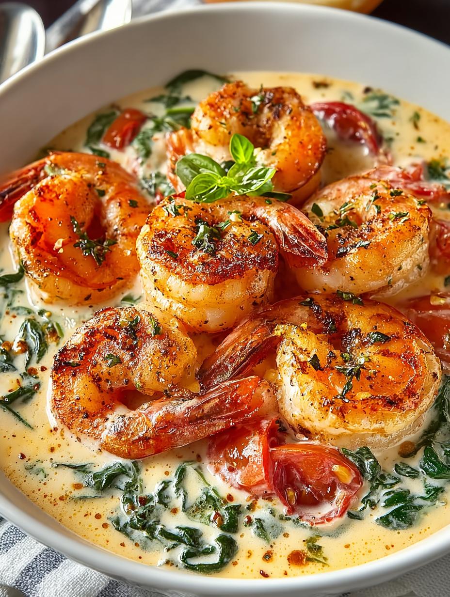 Tuscan Butter Shrimp Creamy