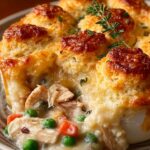 Yummy Chicken Biscuit Cobbler