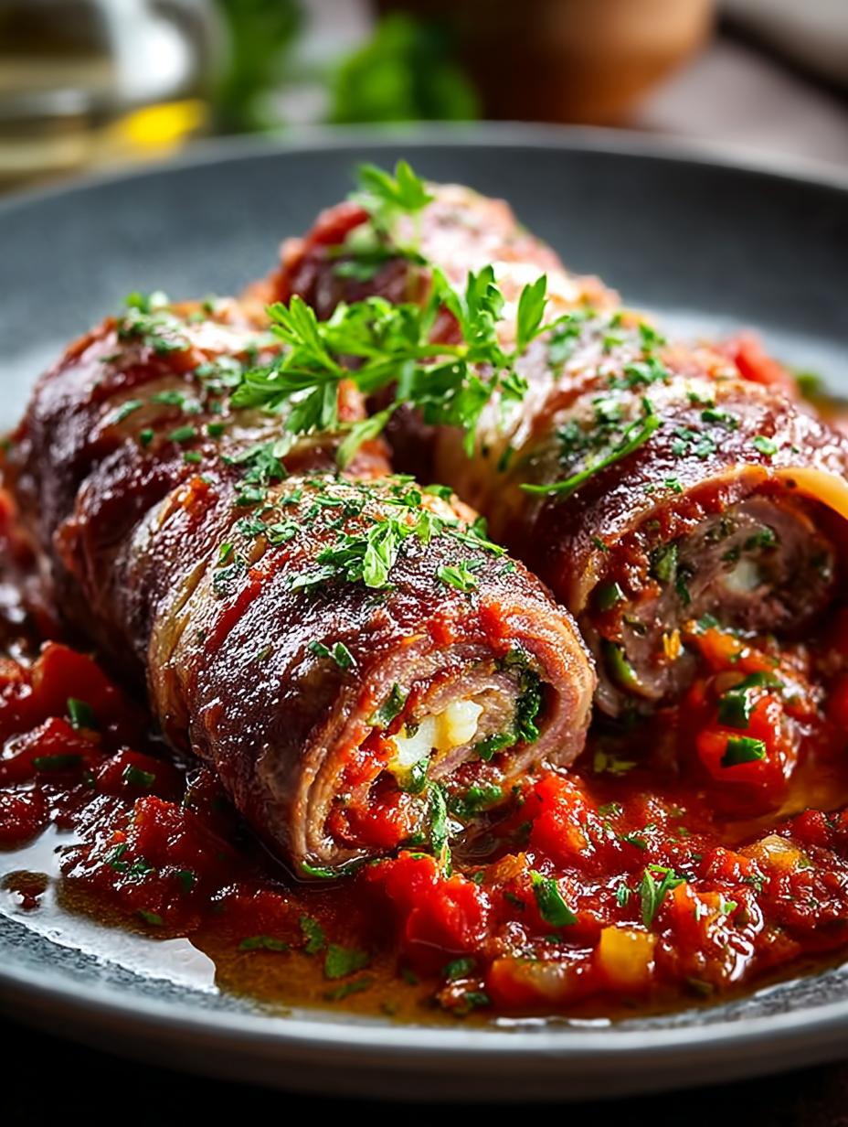 Authentic Braciole: 7 Steps to Homemade Deliciousness - Authentic Braciole - main visual representation