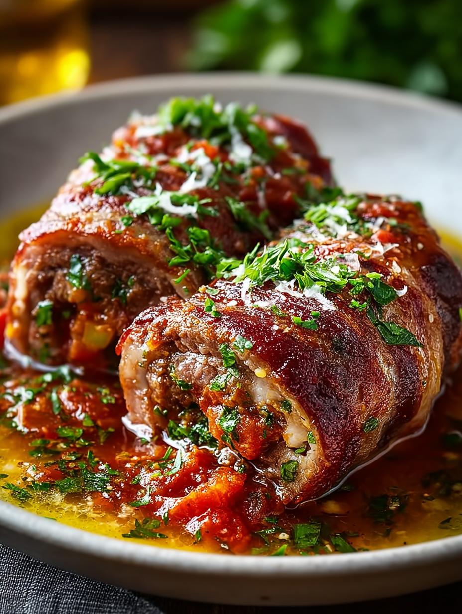 Authentic Braciole