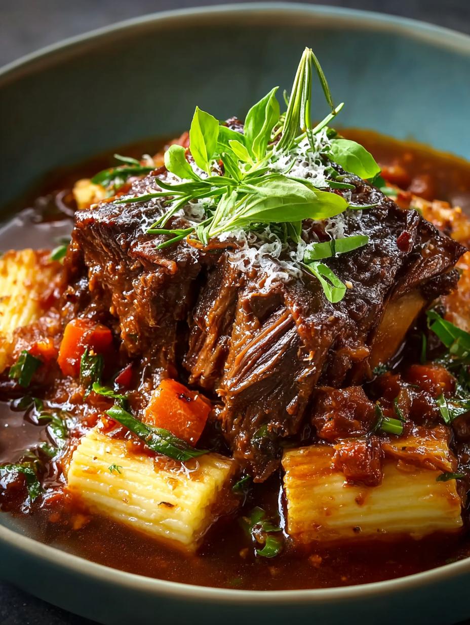 Braised Short Ribs Ragu