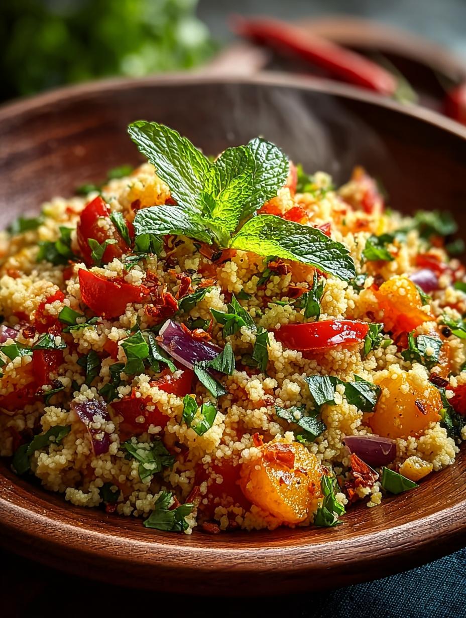 Couscous Bhel