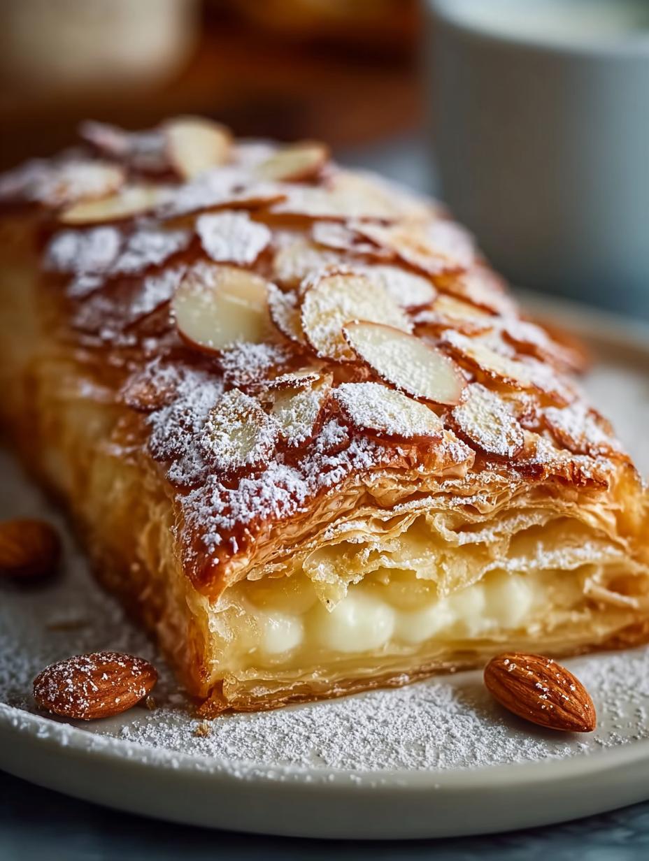 Flaky Sweet Almond Pastry