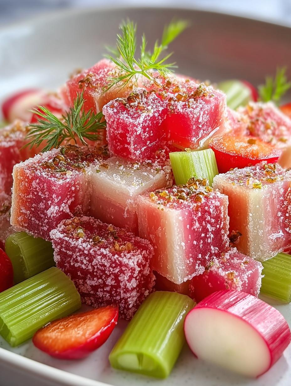 Freeze Rhubarb