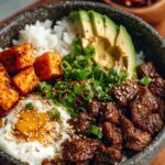 Hot Honey Beef Bowls