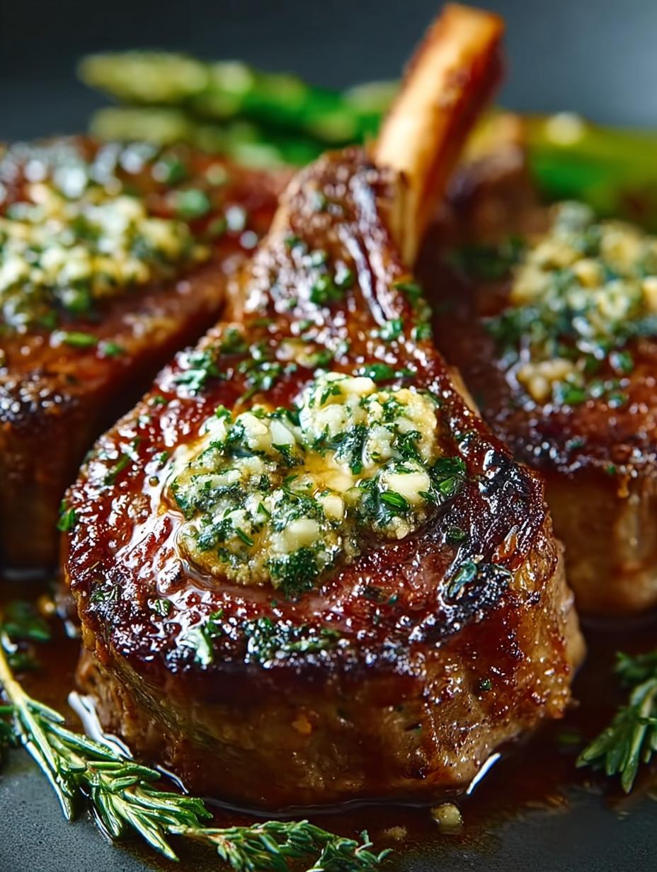 Juicy Garlic Butter Lamb Chops for Cozy Dinner - Juicy Garlic Butter Lamb - main visual representation