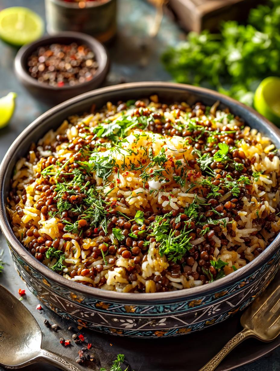 Mujadara Lentils Rice