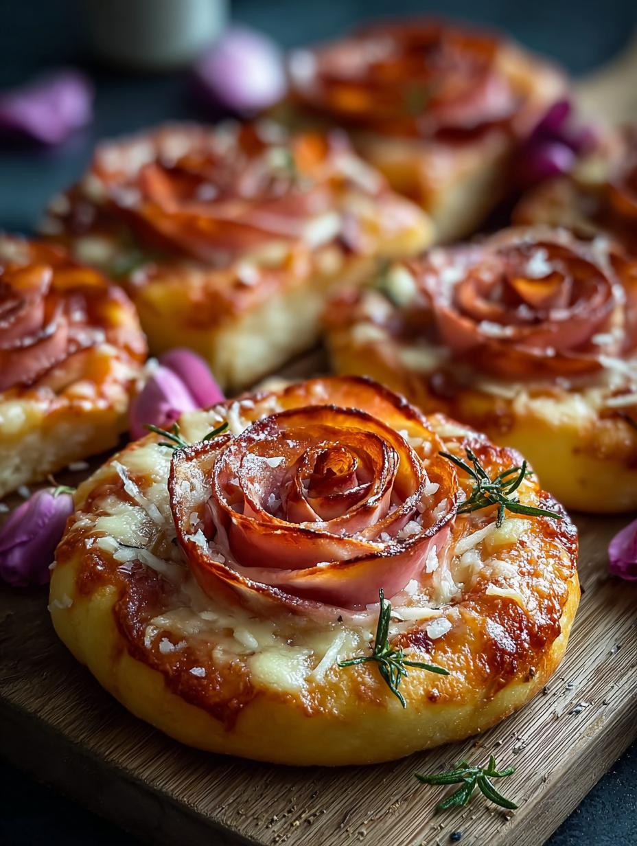 Pizza Roses For Valentines