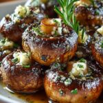 Steakhouse Garlic Butter Mushrooms