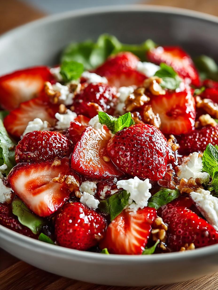 Strawberry Crackle Salad